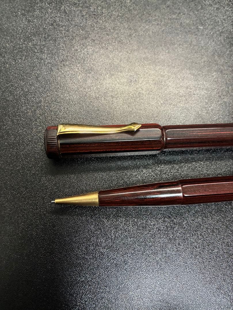 【希少 限定販売】カヴェコ エボナイト ボールペン 1.18mmシャーペン