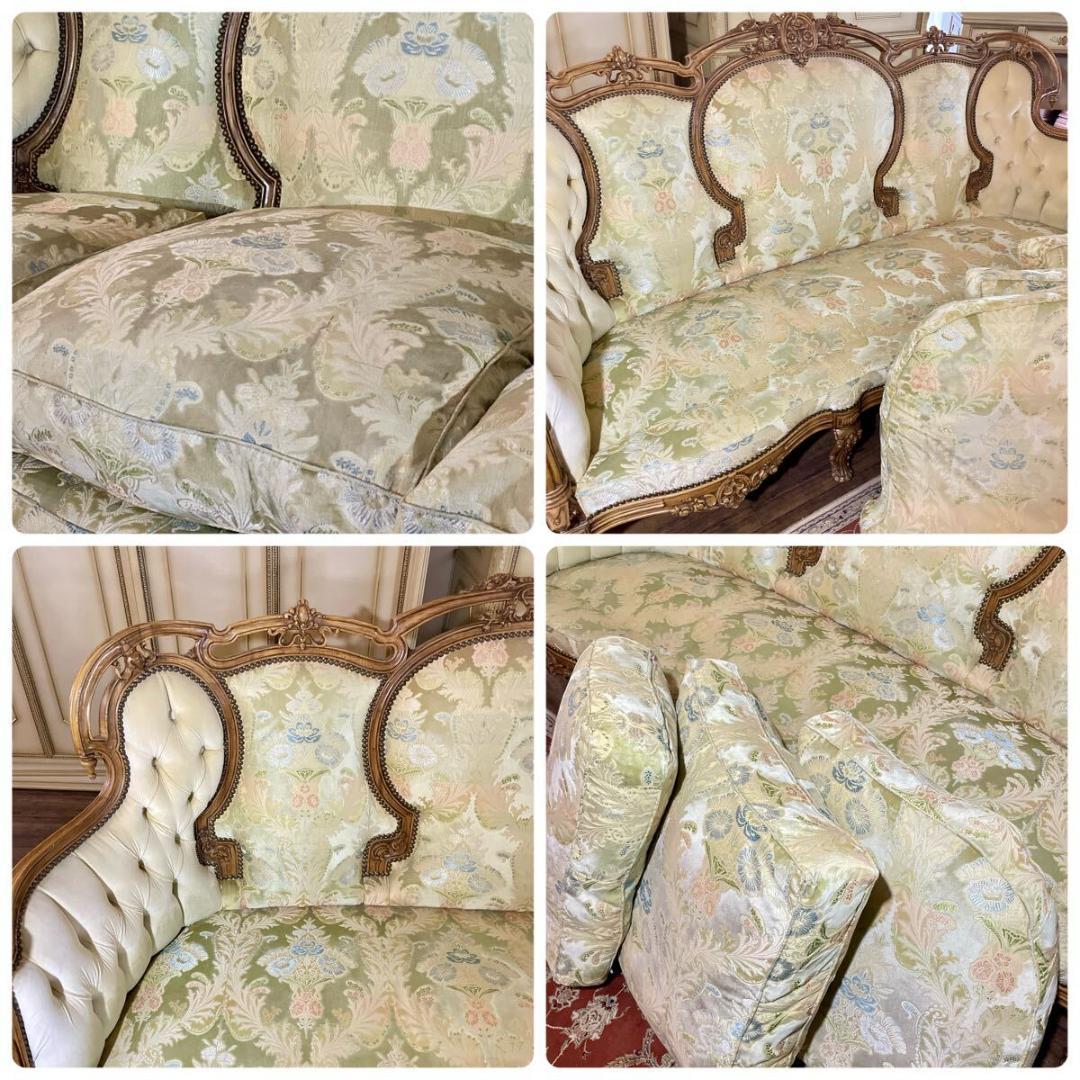 n3135r116 イタリア モビリセディア ネオクラシック 3人掛けソファ