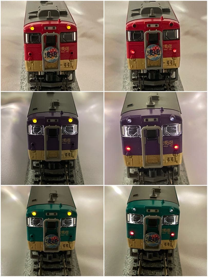 Nゲージ KATO キハ40系 漫遊タイプ 3両セット 10-907 室内灯あり