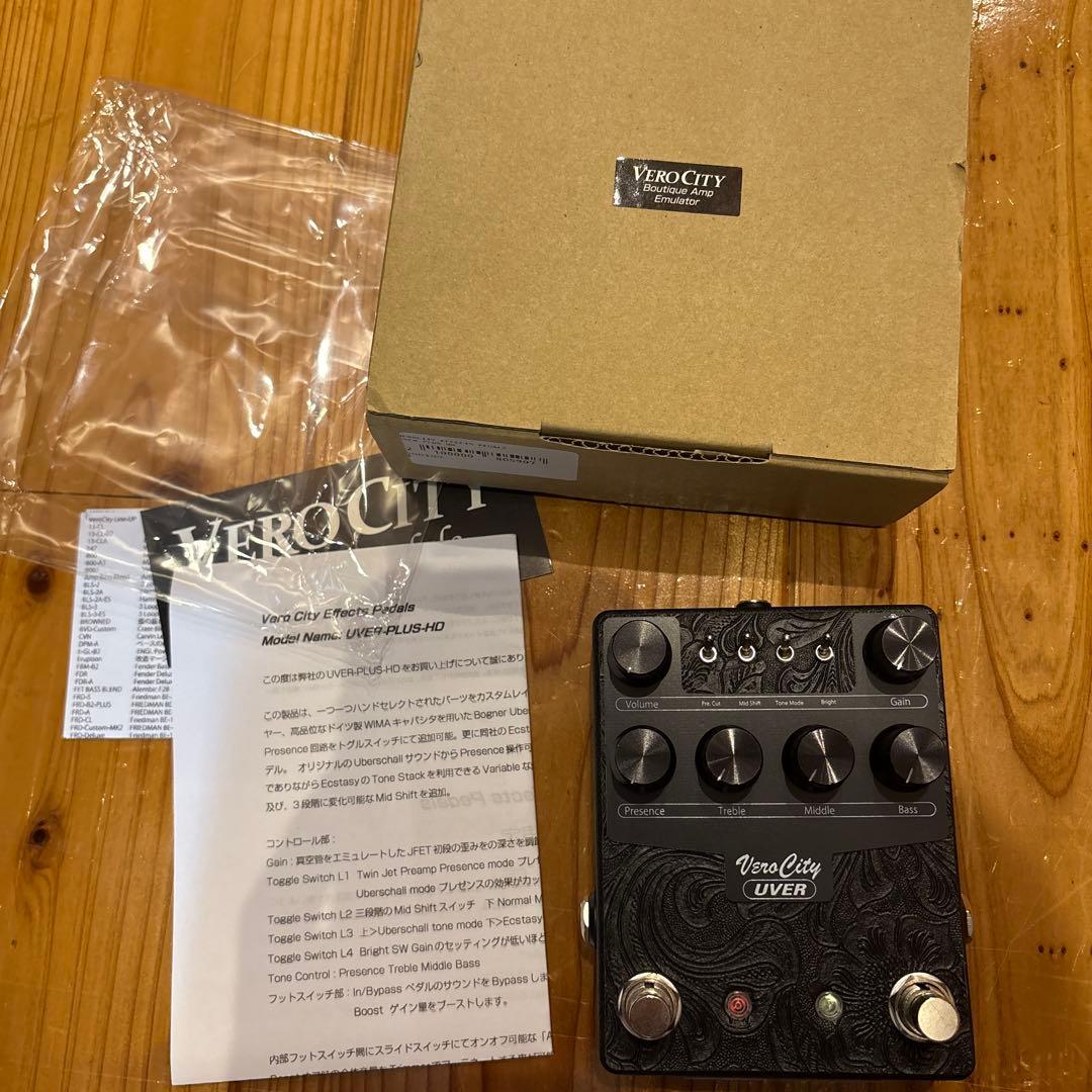 【極美品‼️未使用品‼️】Verocity UVER ギターエフェクター