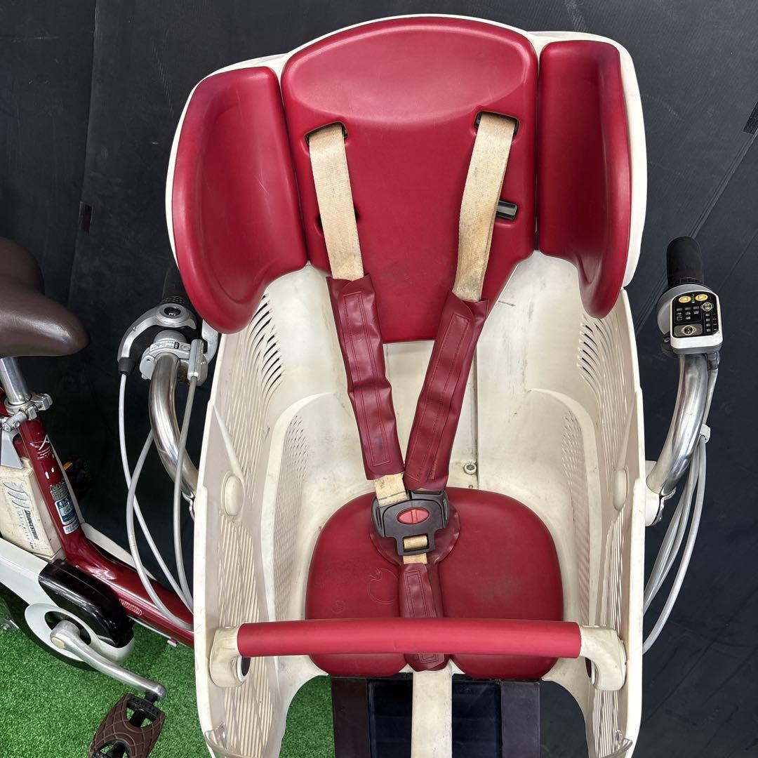 パチキ様　前子供乗せ無し　BS Angelino レッド 3人乗り対応　97★