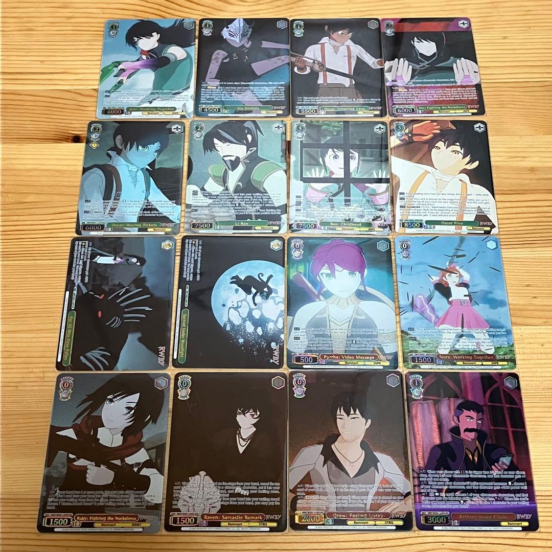 RWBY 海外 ヴァイス プレミアムブースター OFR 全55種