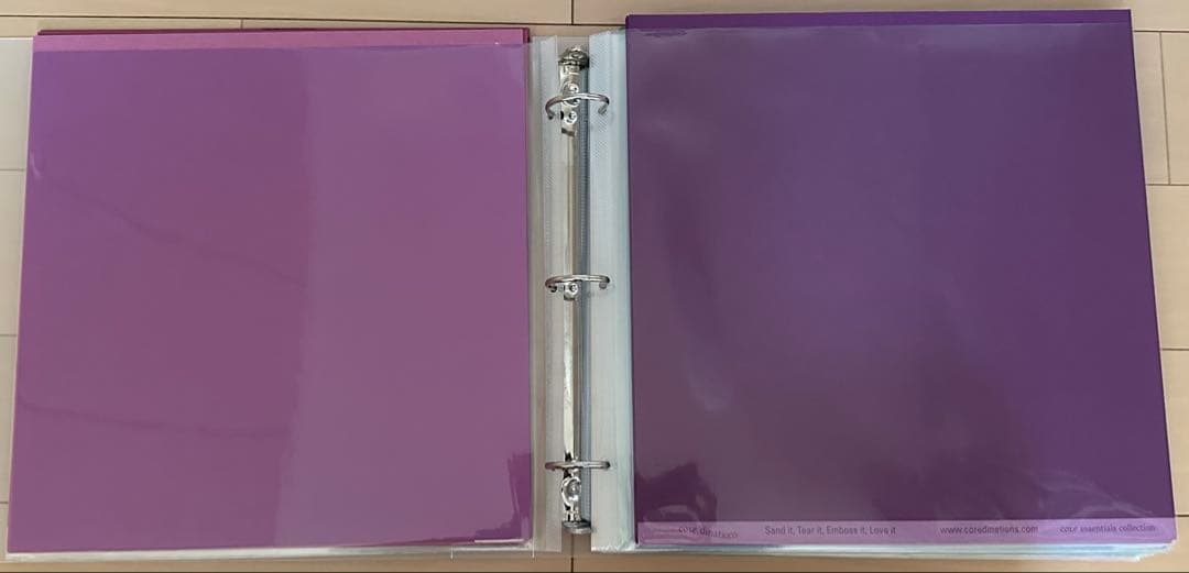 12インチ無地ペーパー120枚ケース付き