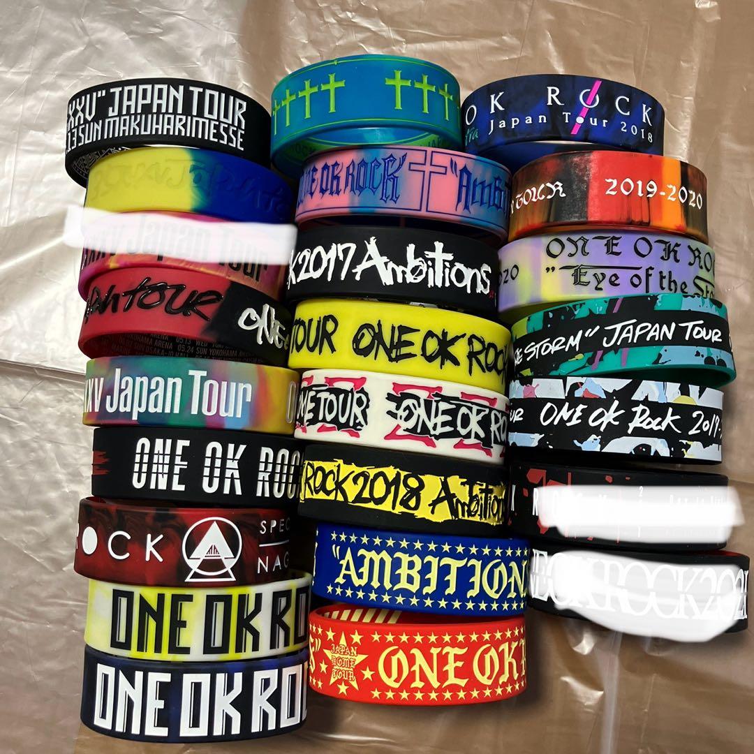 ONE OK ROCK ラバーバンド 2015〜2019 21個セット