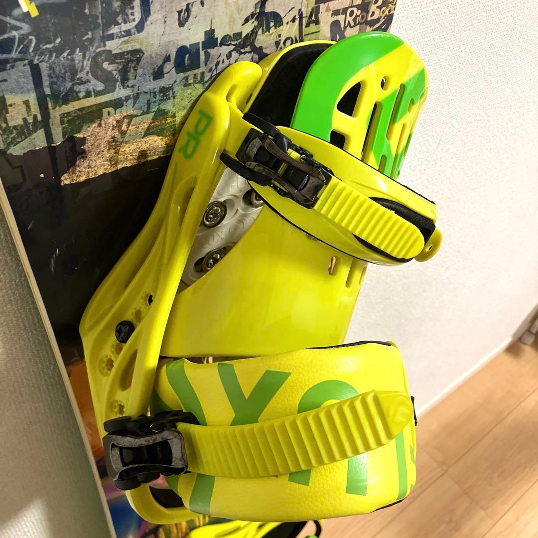 FTWO REVERSE 157cm FLUX PR スノーボードビンディングL