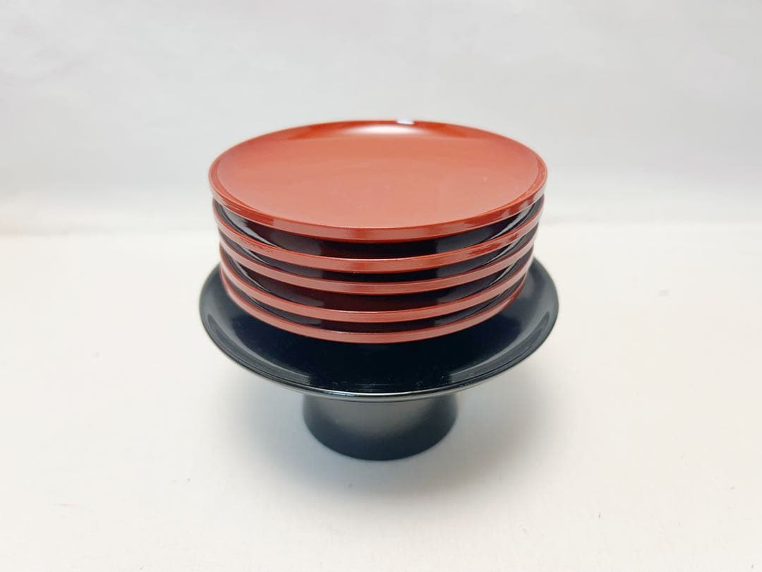 懐石道具揃えて 一式 五客揃 漆器 元箱