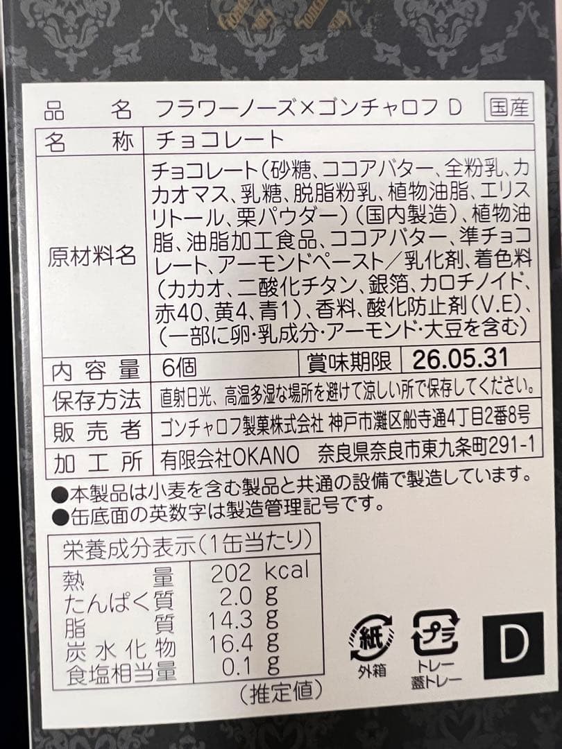 コンプリートセット　未開封バレンタイン ゴンチャロフフラワーノーズ スワンバレエ