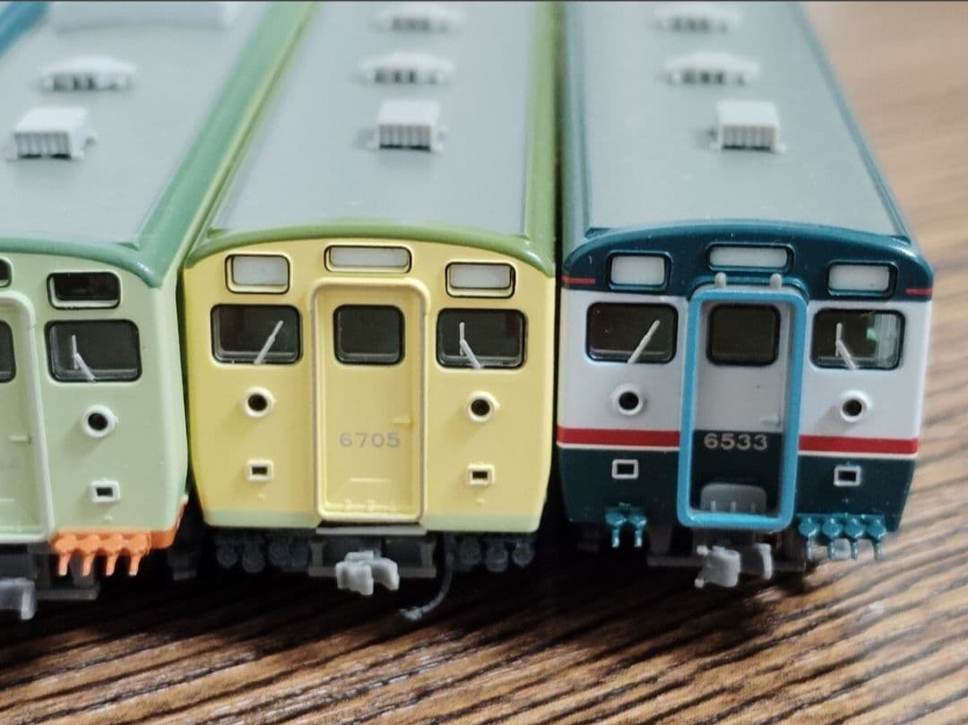 相模鉄道　6000系　先頭車4両　マイクロエース　相鉄　歴代