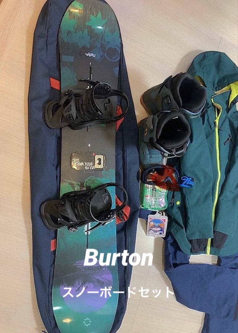 【Burton・スノーボードセット】ウェア別