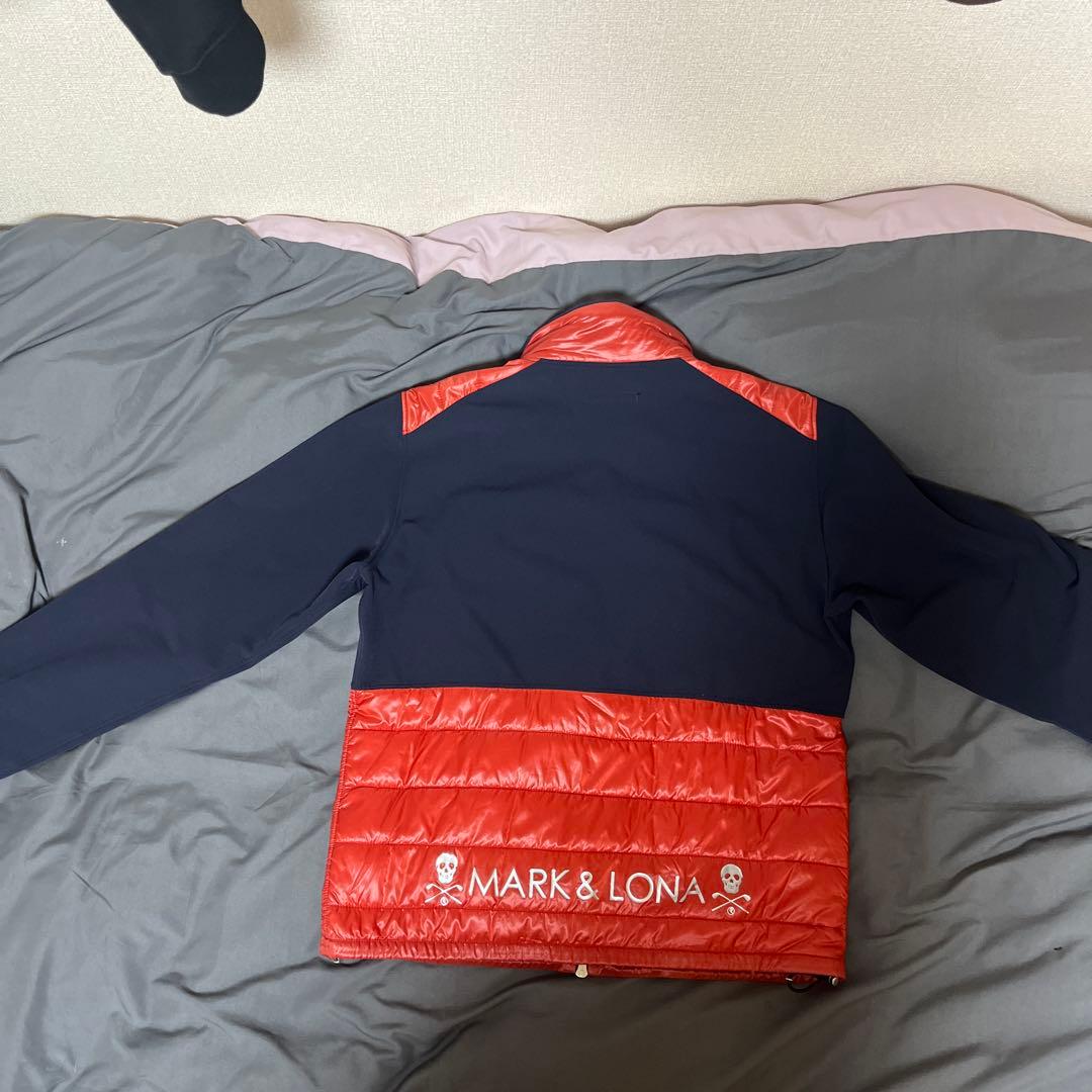 マークアンドロナ メンズセットアップ ネイビー レッド