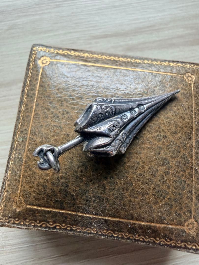 ヴィクトリア期 シルバーチャーム 銀 バーミンガム アンティーク