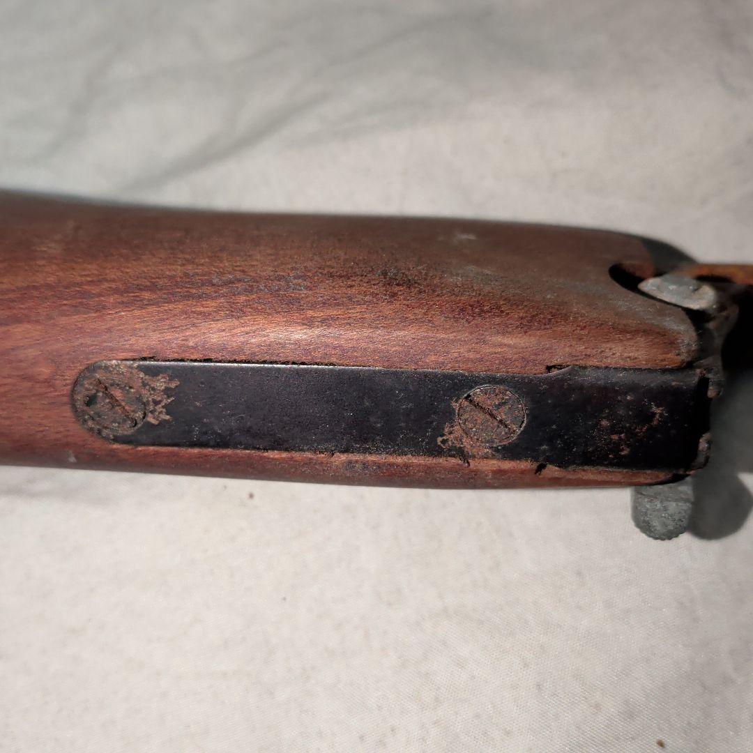 MGC　ルガーP08用　木製ストック　昭和レトロビンテージ　リアルウッド