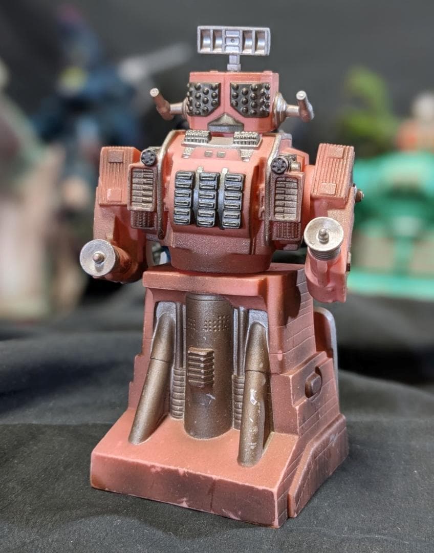 鉄甲機ミカヅキ＆登場イドム（タカラ）PVCフィギュア６体セット