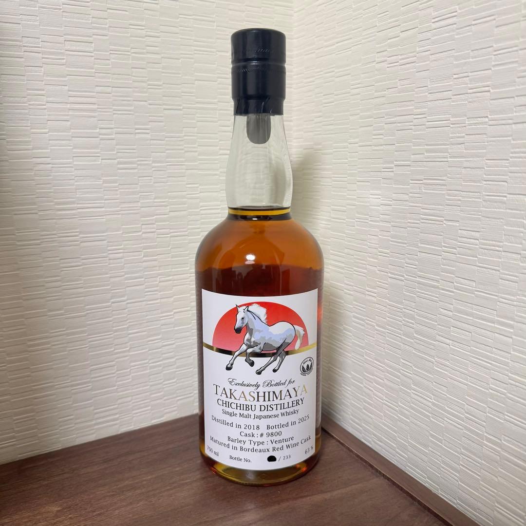 2026年 高島屋 抽選 イチローズモルト 午年 干支ラベル 223本限定