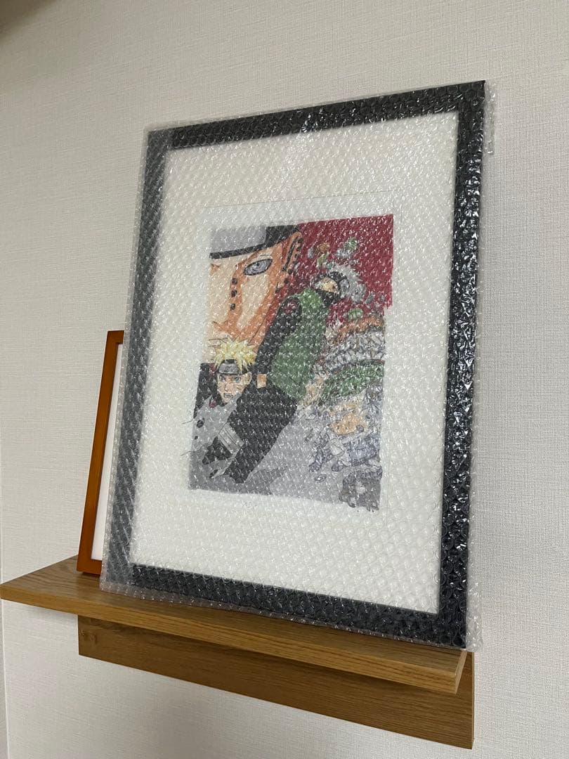 NARUTO 複製原画⑧ A3額縁付　原画のまとめ売りOK