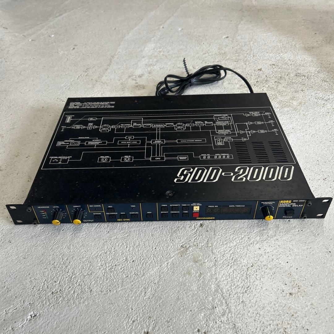 KORG SDD-2000（デジタルディレイ／ギターエフェクター）
