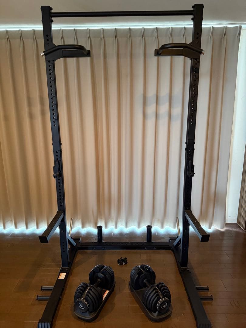 リーディングエッジ　ハーフラックLE-HR100V➕ダンベルセット