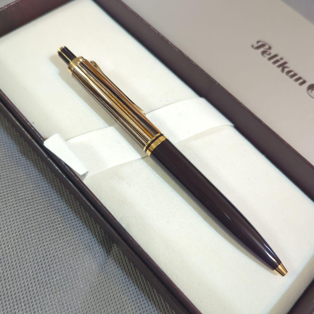 Pelikan（ペリカン）ボールペン 特別生産品「スーベレーンk400 茶縞」