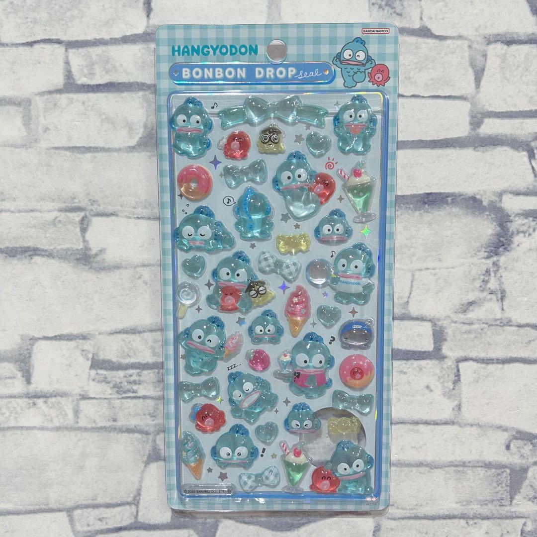 【国内正規品】 第2弾 ボンボンドロップシール サンリオ 6種 はぴだんぶい 等