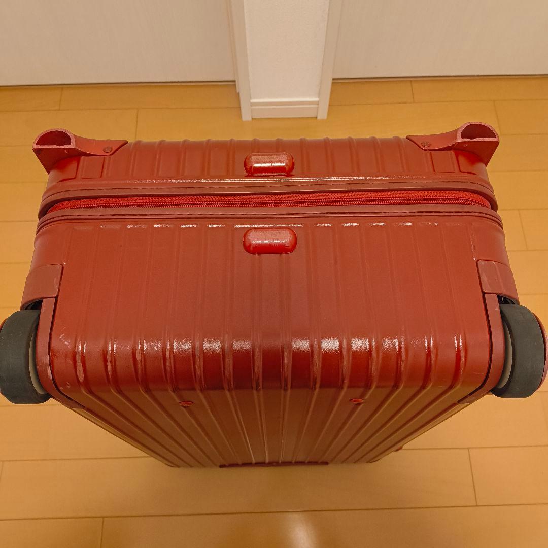 廃盤品 希少 RIMOWA 63L 2輪 855.63 キャリーケース レッド