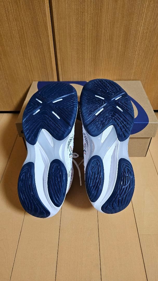 シューズ asics NETBURNER BALLISTIC FF MT 4 24.5cm