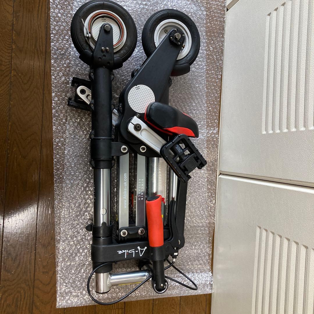 A-bike 超軽量コンパクト折りたたみ自転車 model DZB01 中古