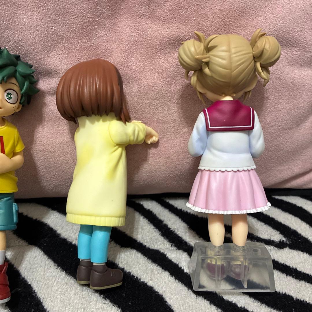 僕のヒーローアカデミア　一番くじ　E賞お茶子&トガ　C賞いずく&てんこ