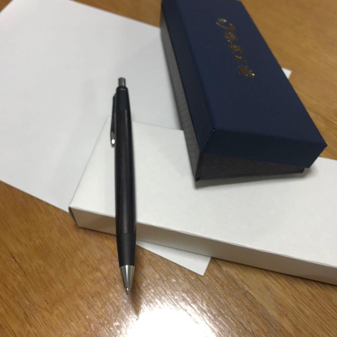 【新品・未使用】2022年　野原工芸 旧型 シャーペン インドローズウッド