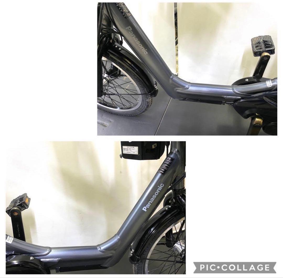 1年保証 送料無料　新型　パナソニック　20インチ 子供乗せ　電動アシスト自転車