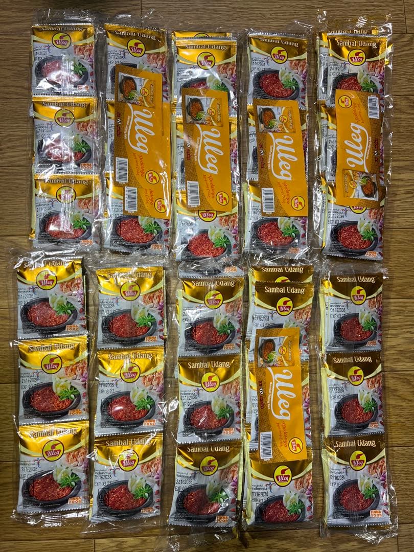 専用 インドネシア チリ ULEG サンバル 1400袋 (140セット) –1