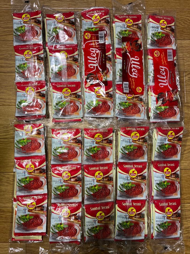 専用 インドネシア チリ ULEG サンバル 1400袋 (140セット) –1