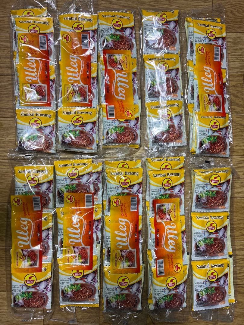 専用 インドネシア チリ ULEG サンバル 1400袋 (140セット) –1