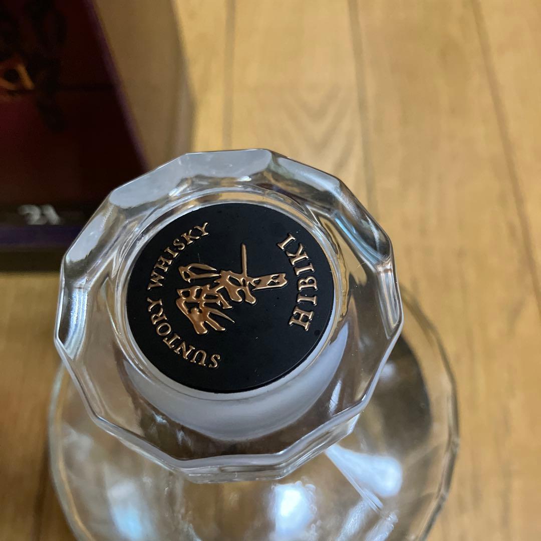響 21年 700ml HIBIKIサントリー空瓶、専用箱あり