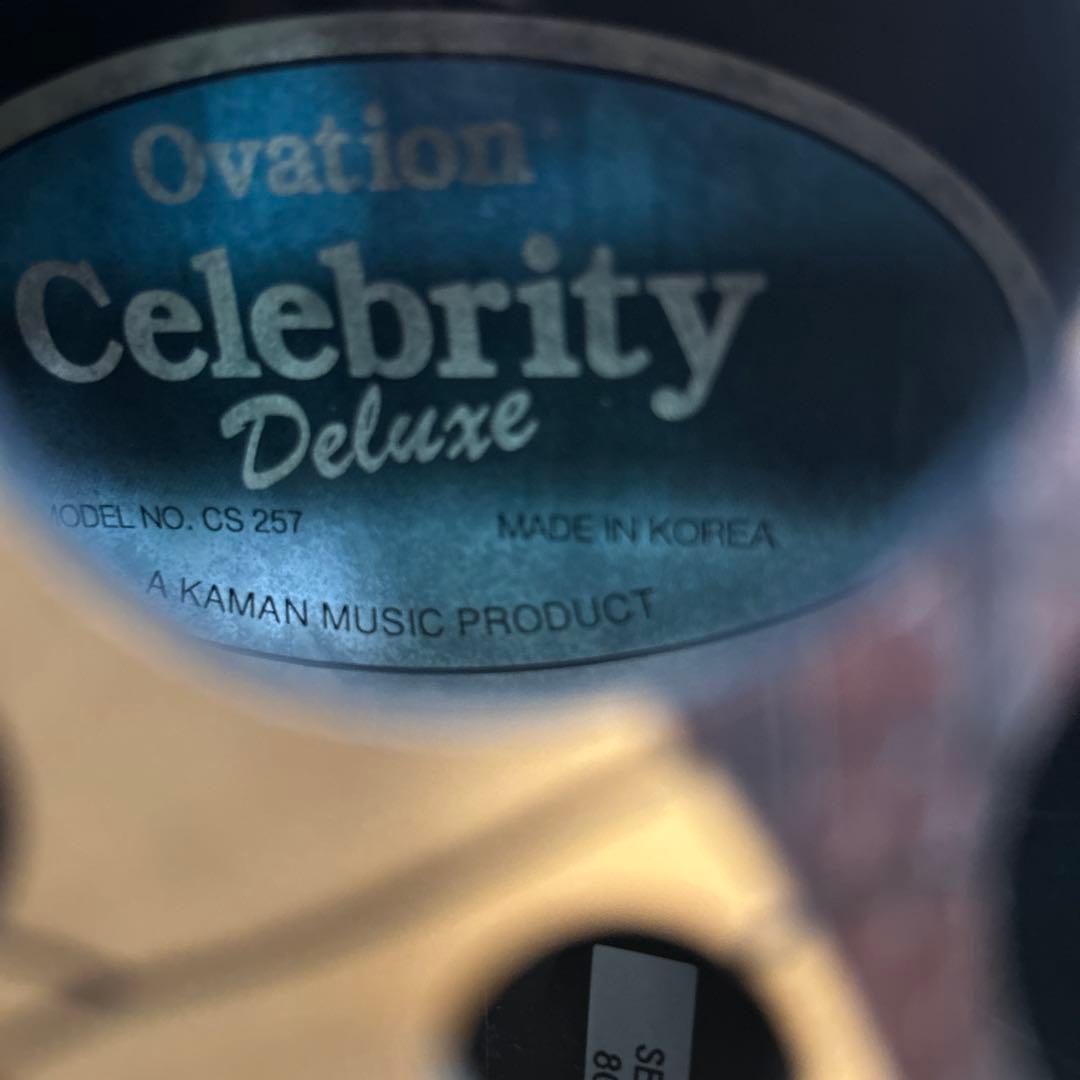 Ovation Celebrity Deluxe エレアコギター