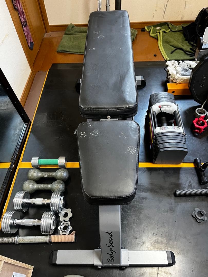 パワーテック　ハーフラック　ラットオプション オリンピックシャフト　他多数