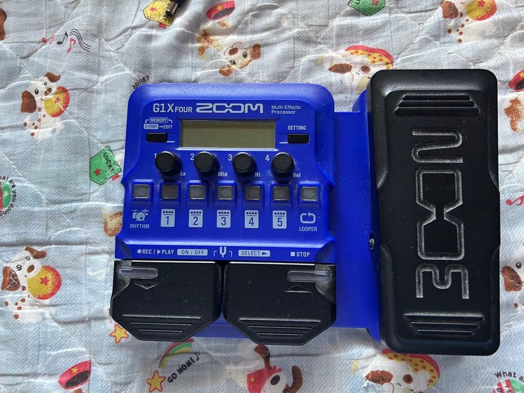 ギター ZOOM G1X FOUR  Blue IKEBE ORIGINAL