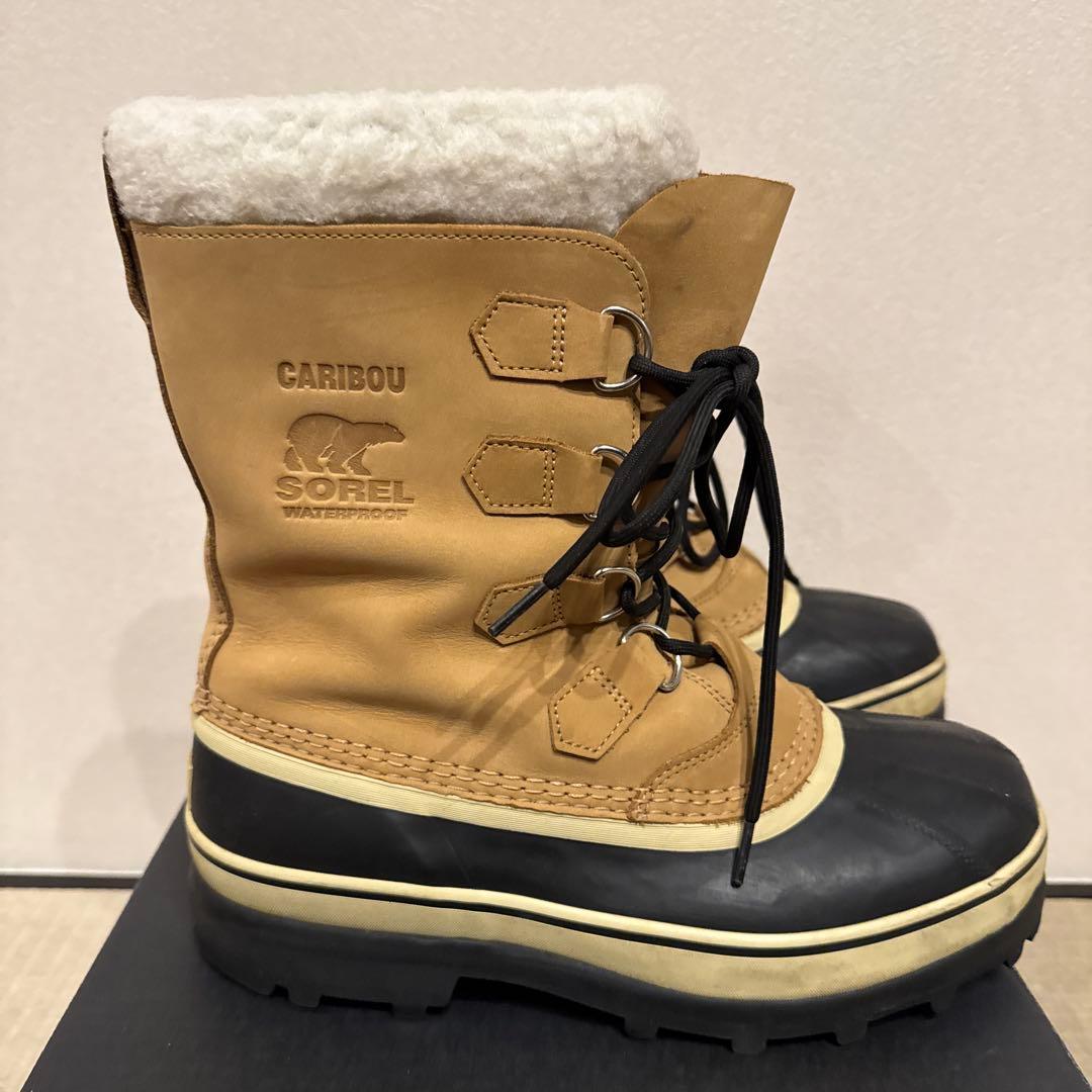 美品　SOREL CARIBOU 防水ブーツ(男性用)