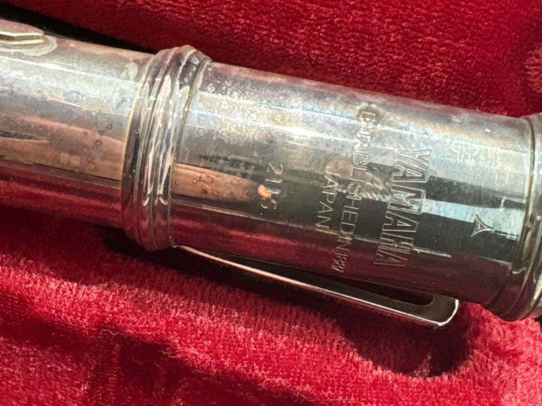 YAMAHA ヤマハ フルート YFL-211S ケース付き 日本製 初心者向け