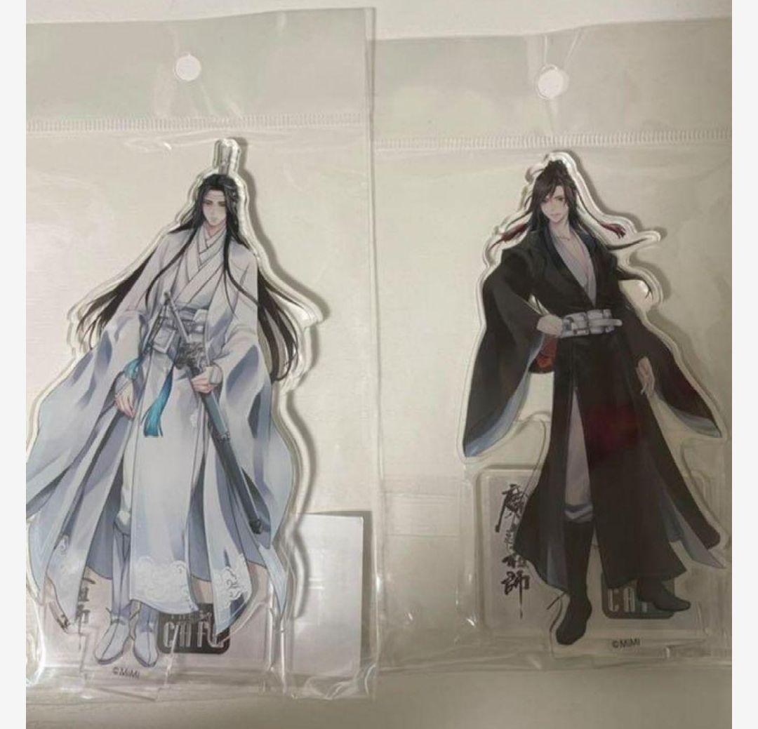 魔道祖師　Theキャラ アクスタ カフェ アクリルスタンド　魏無羨 藍忘機