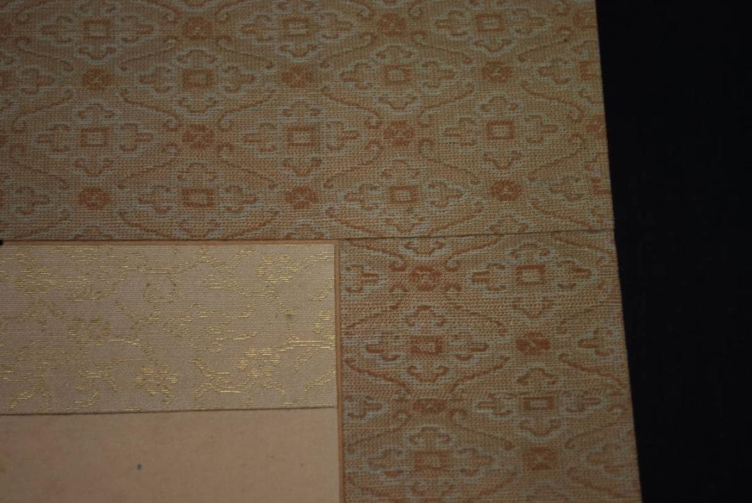 【真作】小林呉橋/青麦に雲雀図/掛軸/名家伝来/S‐161