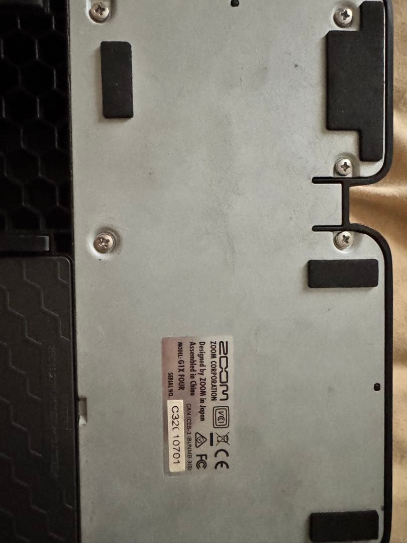 エフェクターセットZoomG1XFour BD2W FZ5 EPBooster