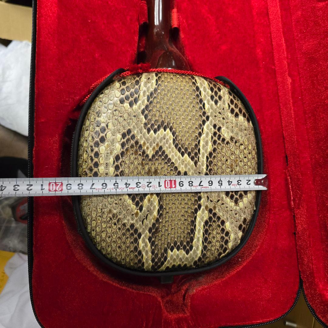 三味線本体 蛇味線 ケース付き