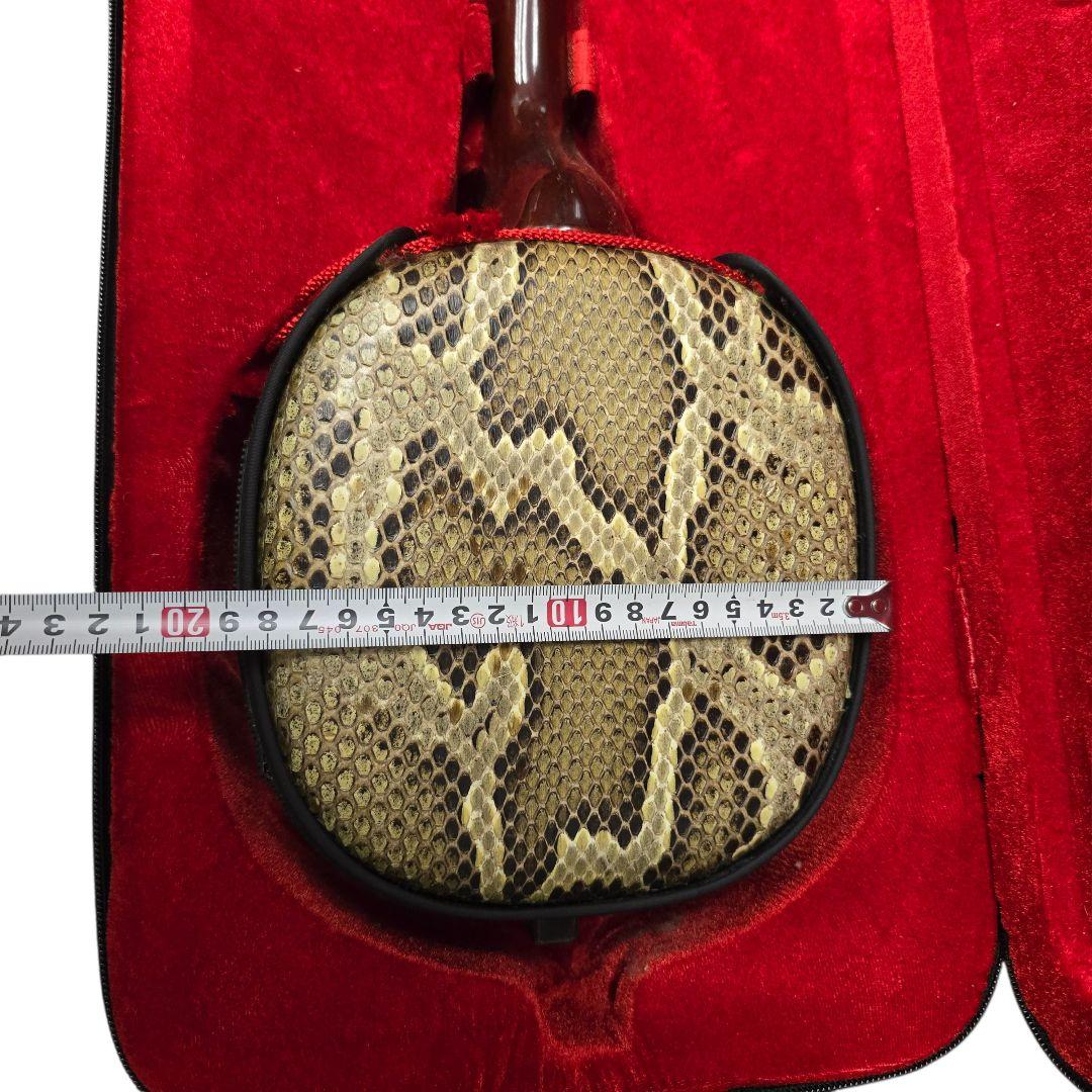 三味線本体 蛇味線 ケース付き