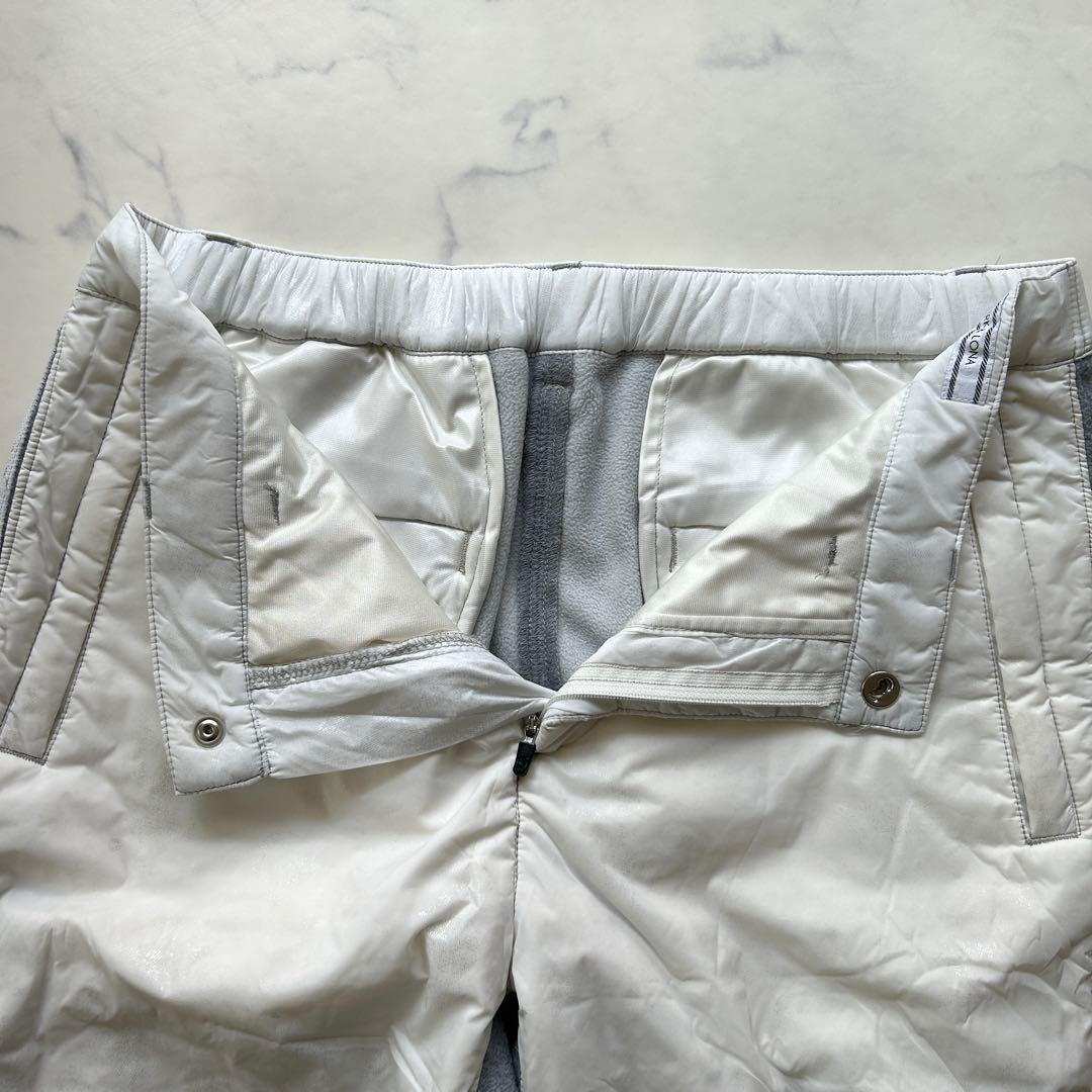 マークアンドロナ ハイブリッド ダウンパンツ 防寒 極暖 48