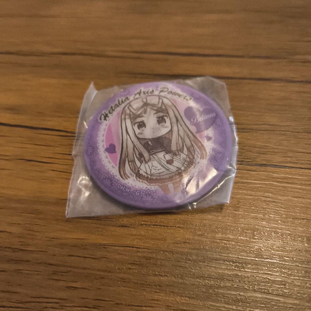ヘタリア　チェンジング缶バッジ　ベラルーシ　女の子だらけだよっ！