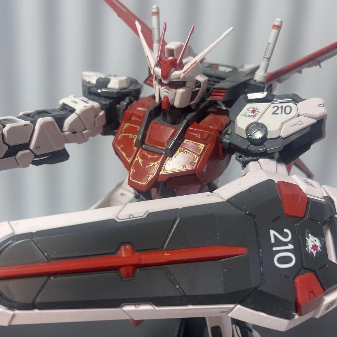 【癒し】PG1/60ストライクルージュ＋スカイグラスパーの組み立て済みジャンク品