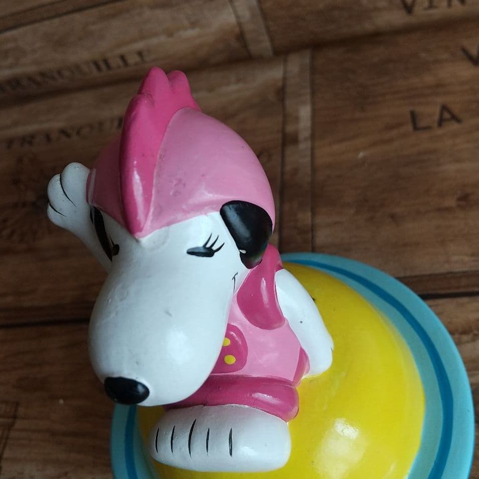 ピーナッツ スヌーピーアストロノーツ ベル貯金箱ヴィンテージ