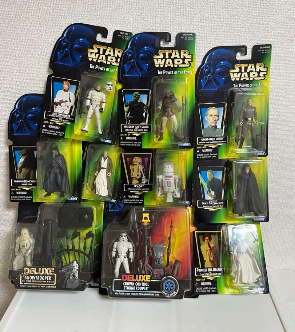 スターウォーズのフィギュアのセット