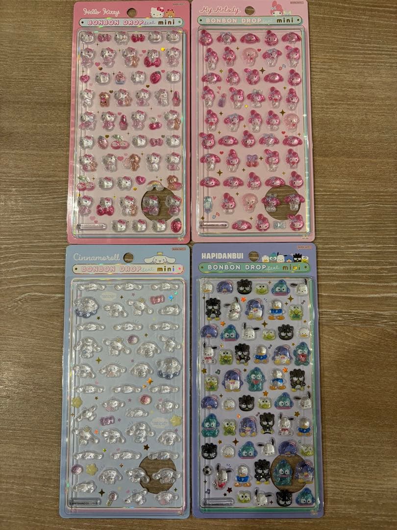 ボンボンドロップシール　8種コンプリート