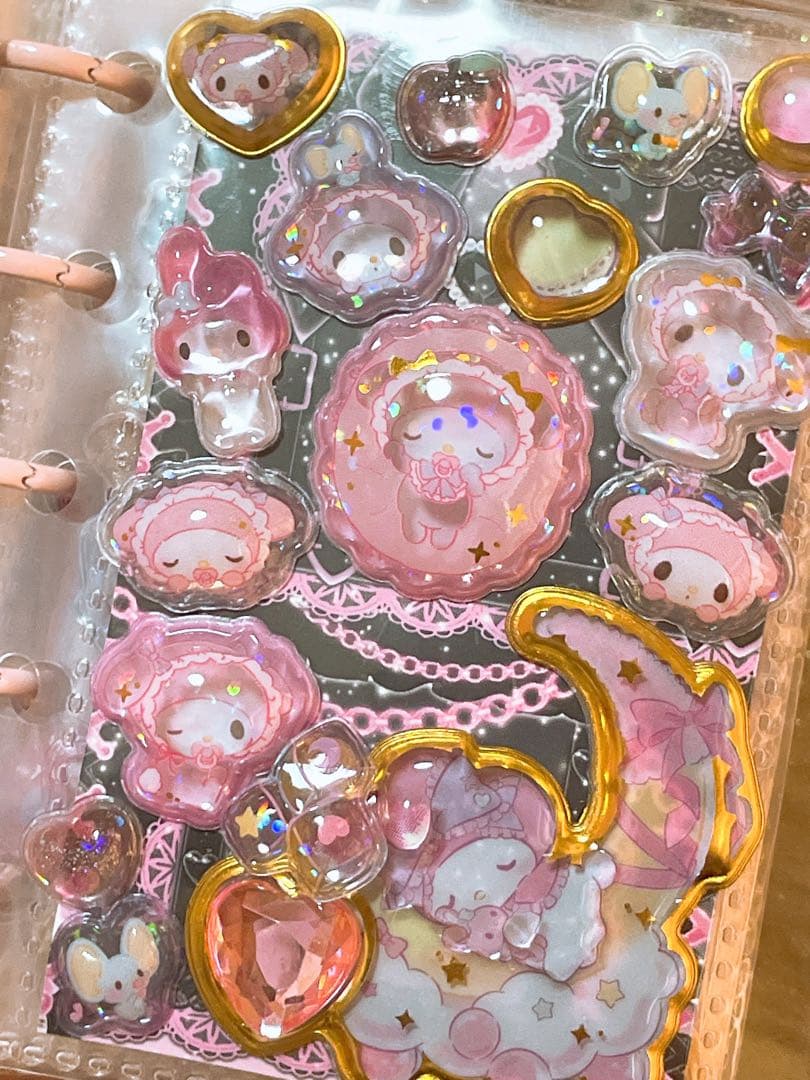 シール帳 完成品 4冊セット ボンボンドロップシール